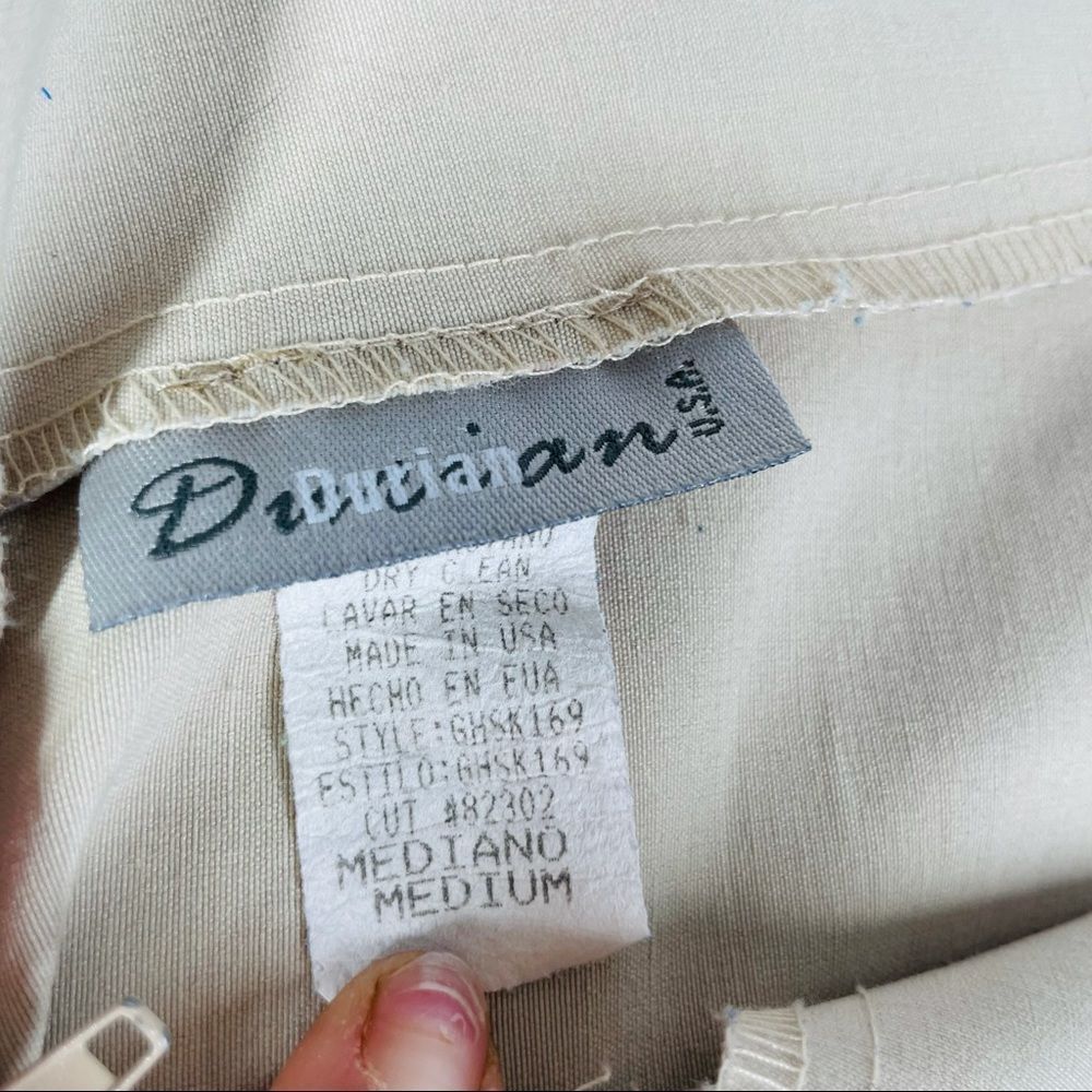 10/$25š¦ VintageāDurian Tan Mini Skirt - Size Medium - Picture 7 of 12